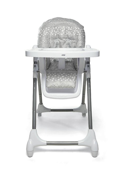 Baby Snug Navy with Snax Highchair Grey Spot image number 4